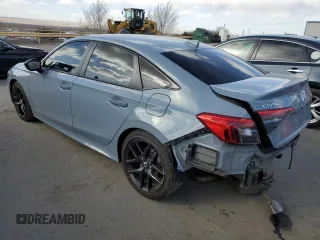 2024 Honda Civic Sedan Sport with VIN 2HGFE2F56RH510664, listed as a Copart auction lot 44701195 with 23,504 mi miles and Salvage Title. Bid and sale history available at carsss.com. Image 2.