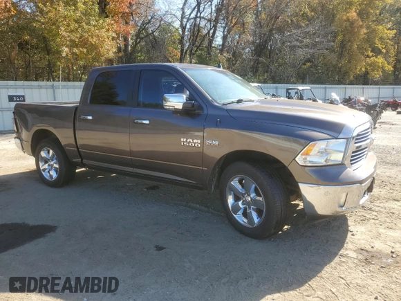 2018 Ram 1500 Big Horn with VIN 3C6RR6LTXJG194157, listed as a Copart auction lot 83219744 with 242,119 mi miles and Salvage Title. Bid and sale history available at carsss.com. Image 4.