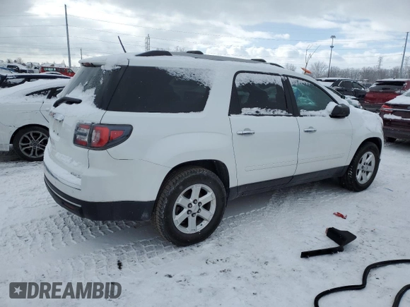 2016 GMC Acadia SLE with VIN 1GKKVPKD8GJ292878, listed as a Copart auction lot 45162255 with 106,795 mi miles and Salvage Title. Bid and sale history available at carsss.com. Image 3.