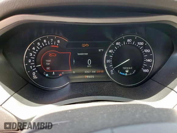 2019 Lincoln MKZ Reserve I with VIN 3LN6L5D98KR609438, listed as a Copart auction lot 56920325 with 90,921 mi miles and Salvage title. Bid and sale history available at DreamBid. Image 9.
