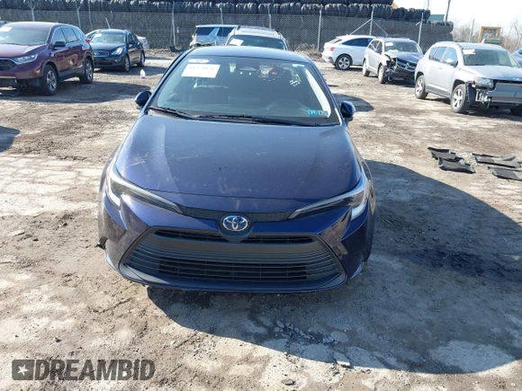 2023 Toyota Corolla Hybrid LE with VIN JTDBCMFE7PJ005985, listed as a IAAI auction lot 41574856 with 31,568 mi miles. Bid and sale history available at carsss.com. Image 12.