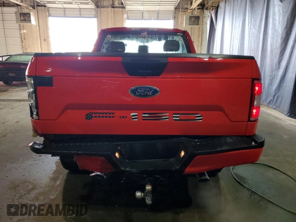 2019 Ford F-150 XL with VIN 1FTMF1E5XKKD02283, listed as a Copart auction lot 50175365 with 24,391 mi miles and Salvage title. Bid and sale history available at DreamBid. Image 6.
