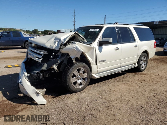 2008 Ford Expedition EL Limited with VIN 1FMFK20558LA02098, listed as a Copart auction lot 73249524 with 166,869 mi miles and Non Repairable. Bid and sale history available at carsss.com. Image 1.