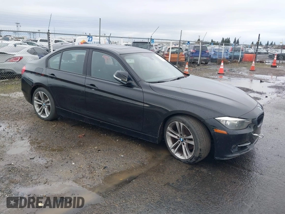 2013 BMW 3 Series 328i with VIN WBA3C1G52DNN93443, listed as a IAAI auction lot 41511247 with 121,254 mi miles and . Bid and sale history available at DreamBid. Image 1.