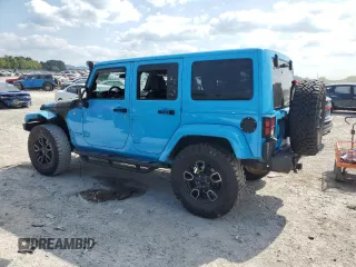 2018 Jeep Wrangler JK Unlimited Sahara with VIN 1C4BJWEG8JL882906, listed as a Copart auction lot 68796164 with 0 mi miles and Salvage Title. Bid and sale history available at carsss.com. Image 2.