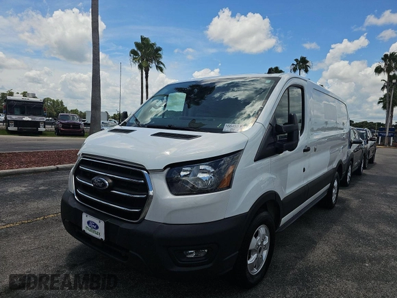 2020 Ford Transit z VIN 1FTBR1YG6LKA32420, wystawiony jako IAAI lot #42786972 z przebiegiem 45 104 mil mil oraz . Historia ofert i sprzedaży dostępna na DreamBid. Obrazek 7.