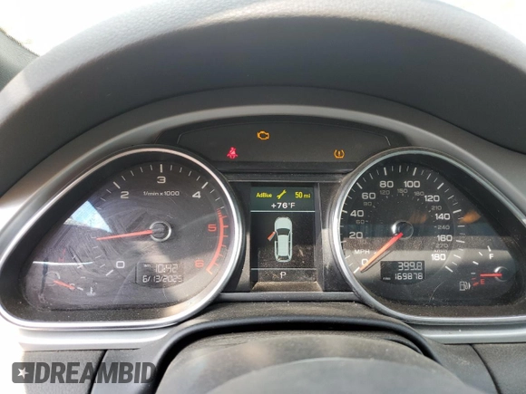 2013 Audi Q7 Prestige with VIN WA1WMAFE0DD006963, listed as a Copart auction lot 59361945 with 169,878 mi miles and Salvage title. Bid and sale history available at DreamBid. Image 9.