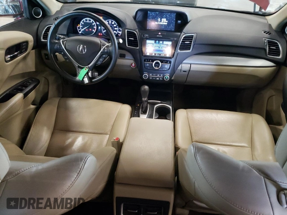 2016 Acura RDX Technology with VIN 5J8TB4H50GL015669, listed as a Copart auction lot 67929834 with 144,230 mi miles and Salvage Title. Bid and sale history available at DreamBid. Image 8.
