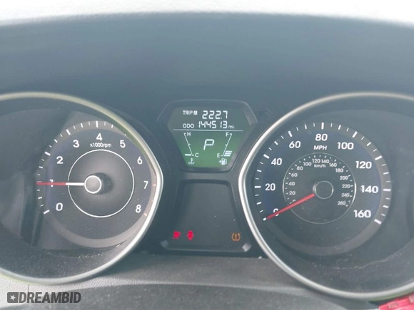 2011 Hyundai Elantra GLS PZEV with VIN 5NPDH4AE3BH056712, listed as a IAAI auction lot 41914369 with 144,513 mi miles. Bid and sale history available at carsss.com. Image 7.
