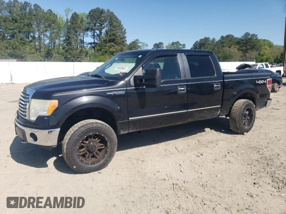 2011 Ford F-150 XL with VIN 1FTFW1EF0BFA57245, listed as a Copart auction lot 54592645 with 137,070 mi miles and Salvage title. Bid and sale history available at DreamBid. Image 1.