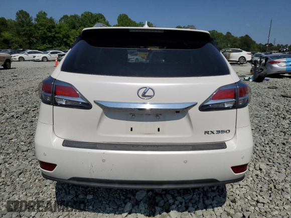 2015 Lexus RX 350 with VIN JTJZK1BA4F2420805, listed as a Copart auction lot 59491335 with 167,016 mi miles and Salvage title. Bid and sale history available at DreamBid. Image 6.