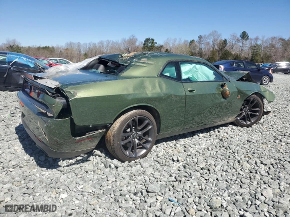 2021 Dodge Challenger R/T Scat Pack Widebody with VIN 2C3CDZFJ8MH526811, listed as a Copart auction lot 50195305 with 34,149 mi miles and Salvage Title. Bid and sale history available at carsss.com. Image 3.
