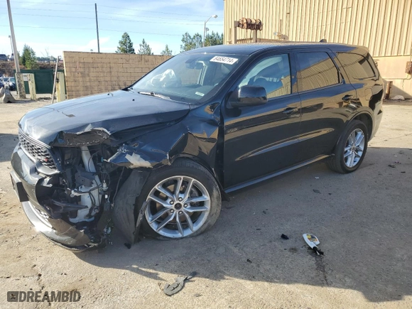 2022 Dodge Durango GT Plus with VIN 1C4RDJDG8NC220419, listed as a Copart auction lot 84654714 with 0 mi miles and Salvage Title. Bid and sale history available at carsss.com. Image 1.