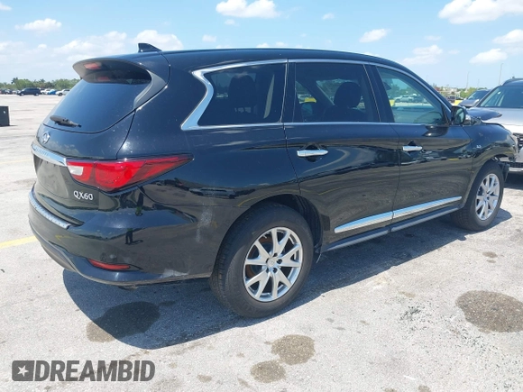 2020 Infiniti QX60 Luxe with VIN 5N1DL0MN6LC526033, listed as a IAAI auction lot 42367371 with 78,598 mi miles and . Bid and sale history available at DreamBid. Image 4.