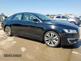2017 Lincoln MKZ Select with VIN 3LN6L5C9XHR617857, listed as a Copart auction lot 56862215 with 129,309 mi miles and Salvage title. Bid and sale history available at DreamBid. Image 4.