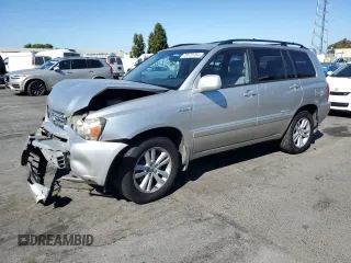2007 Toyota Highlander Hybrid w/3rd Row with VIN JTEDW21A470021877, listed as a Copart auction lot 70078704 with 214,869 mi miles and Clean Title. Bid and sale history available at carsss.com. Image 1.