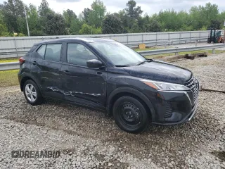 2024 Nissan Kicks S with VIN 3N1CP5BV3RL538516, listed as a Copart auction lot 53878215 with 21,662 mi miles and Clean Title. Bid and sale history available at carsss.com. Image 4.