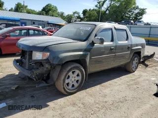 2006 Honda Ridgeline RTL with VIN 2HJYK16526H502210, listed as a Copart auction lot 58054675 with 182,609 mi miles and Salvage title. Bid and sale history available at DreamBid. Image 1.