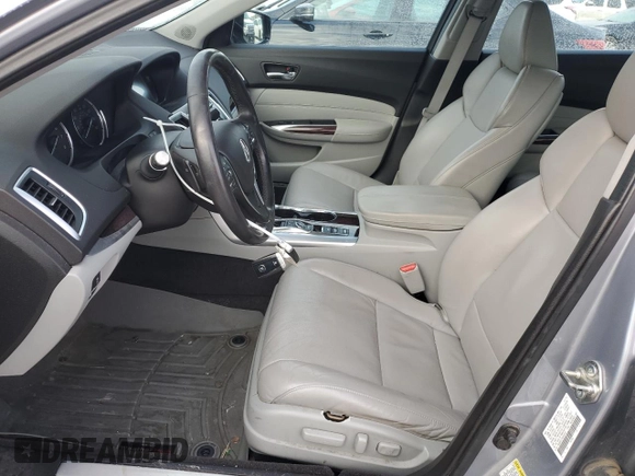 2015 Acura TLX Advance z VIN 19UUB3F77FA005007, wystawiony jako Copart lot #87959515 z przebiegiem 112 210 mil mil oraz Szkoda całkowita • Salvage title. Historia ofert i sprzedaży dostępna na DreamBid. Obrazek 7.