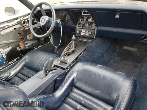 1981 Chevrolet Corvette with VIN 1G1AY8765B5102866, listed as a Copart auction lot 46165045 with 41,222 mi miles and Clean Title. Bid and sale history available at carsss.com. Image 8.