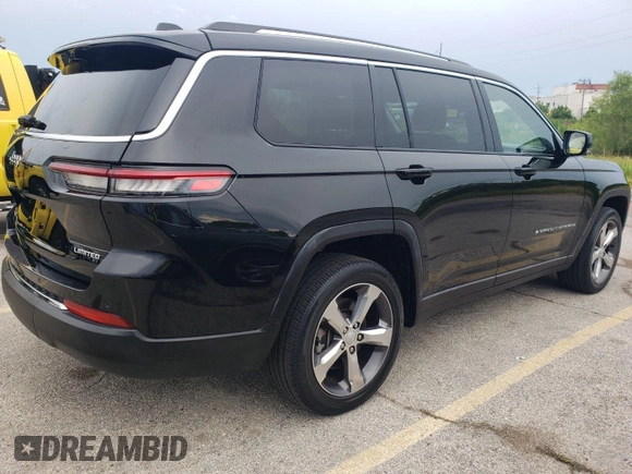 2021 Jeep Grand Cherokee Limited with VIN 1C4RJKBG2M8127060, listed as a IAAI auction lot 42796090 with 90,586 mi miles and . Bid and sale history available at DreamBid. Image 4.