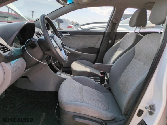 2013 Hyundai Accent GL with VIN KMHCT5AE7DU065787, listed as a Copart auction lot 50723605 with 158,832 mi miles and Clean Title. Bid and sale history available at carsss.com. Image 7.