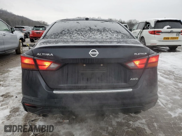 2019 Nissan Altima 2.5 Platinum with VIN 1N4BL4FW5KC130821, listed as a Copart auction lot 86431124 with 59,072 mi miles and Salvage Title. Bid and sale history available at carsss.com. Image 6.