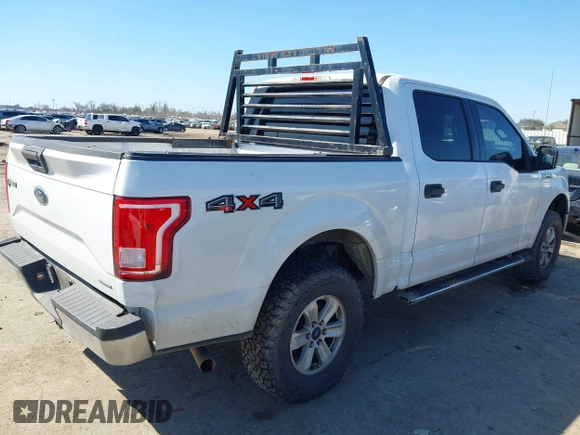 2015 Ford F-150 XLT with VIN 1FTEW1EFXFKE27190, listed as a IAAI auction lot 41670252 with 250,077 mi miles. Bid and sale history available at carsss.com. Image 4.