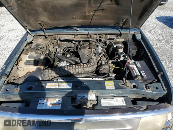1997 Ford Ranger XLT with VIN 1FTCR10X9VUD15594, listed as a Copart auction lot 43583735 with 319,654 mi miles and Salvage Title. Bid and sale history available at carsss.com. Image 11.
