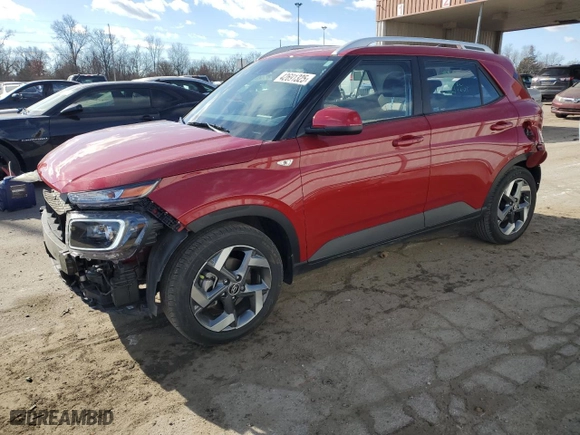 2021 Hyundai Venue SEL with VIN KMHRC8A33MU120102, listed as a Copart auction lot 42691325 with 11,413 mi miles and Salvage Title. Bid and sale history available at carsss.com. Image 1.