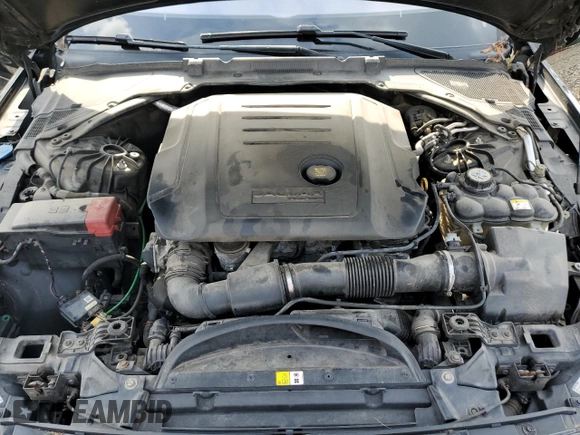 2017 Jaguar XF with VIN SAJBJ4BN0HCY32018, listed as a Copart auction lot 59593805 with 109,774 mi miles and Salvage title. Bid and sale history available at DreamBid. Image 11.