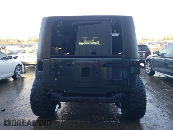 2008 Jeep Wrangler Unlimited X с VIN 1J8GA39138L562843, выставлен на аукционе Copart как лот 89177555 с пробегом 159 560 миль миль и Списание • Salvage title. История ставок и продаж доступна на DreamBid. Изображение 6.