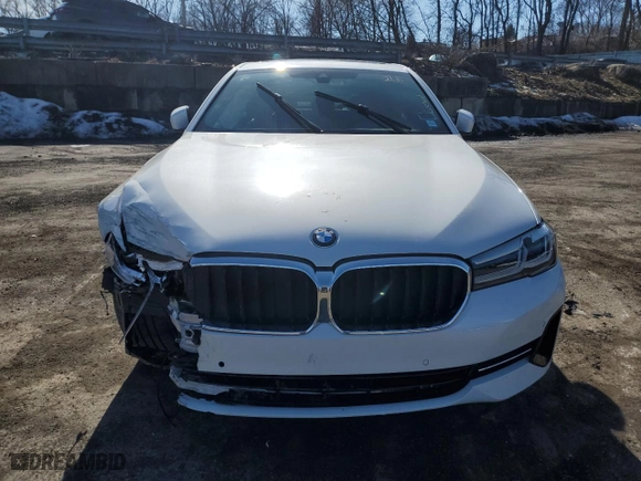 2023 BMW 5 Series 530i xDrive with VIN WBA13BJ04PCM79437, listed as a Copart auction lot 46671715 with 0 mi miles and Salvage Title. Bid and sale history available at carsss.com. Image 5.