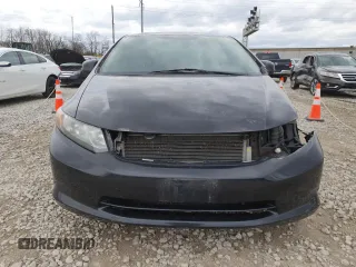 2012 Honda Civic LX with VIN 19XFB2F57CE069900, listed as a Copart auction lot 51695095 with 156,382 mi miles and Salvage Title. Bid and sale history available at DreamBid. Image 5.