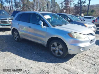 2007 Acura RDX with VIN 5J8TB182X7A010365, listed as a IAAI auction lot 41402006 with 214,342 mi miles. Bid and sale history available at carsss.com. Image 1.