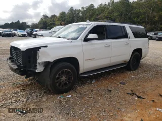 2017 GMC Yukon XL SLT with VIN 1GKS1GKC3HR224610, listed as a Copart auction lot 42969765 with 162,465 mi miles and Salvage Title. Bid and sale history available at carsss.com. Image 1.