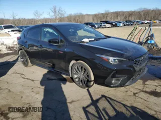2024 Subaru Impreza RS with VIN JF1GUHJC9R8316818, listed as a Copart auction lot 42347685 with 8,841 mi miles and Salvage Title. Bid and sale history available at carsss.com. Image 4.