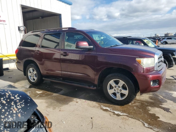2010 Toyota Sequoia SR5 with VIN 5TDZM5G1XAS001937, listed as a Copart auction lot 79966354 with 0 mi miles and Non Repairable. Bid and sale history available at carsss.com. Image 4.