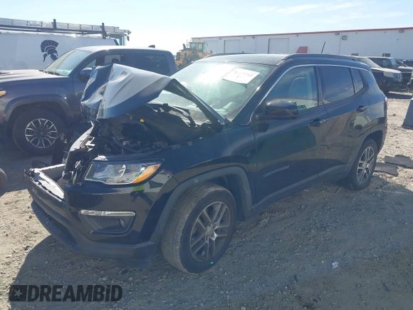 2018 Jeep Compass Latitude with VIN 3C4NJCBB3JT462706, listed as a IAAI auction lot 41680742 with 89,105 mi miles. Bid and sale history available at carsss.com. Image 17.
