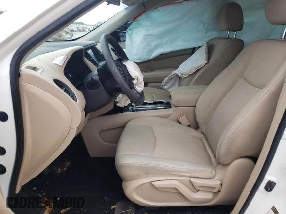 2017 Nissan Pathfinder S with VIN 5N1DR2MN1HC674107, listed as a Copart auction lot 88501435 with 113,303 mi miles and Salvage Title. Bid and sale history available at DreamBid. Image 7.