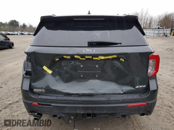 2022 Ford Explorer ST-Line z VIN 1FMSK8KH5NGC11869, wystawiony jako Copart lot #84144234 z przebiegiem 32 274 mil mil oraz Nie do naprawy • Non repairable. Historia ofert i sprzedaży dostępna na DreamBid. Obrazek 6.