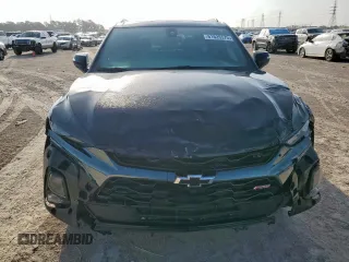 2022 Chevrolet Blazer RS with VIN 3GNKBERS0NS112129, listed as a Copart auction lot 61626575 with 27,600 mi miles and Salvage title. Bid and sale history available at DreamBid. Image 5.