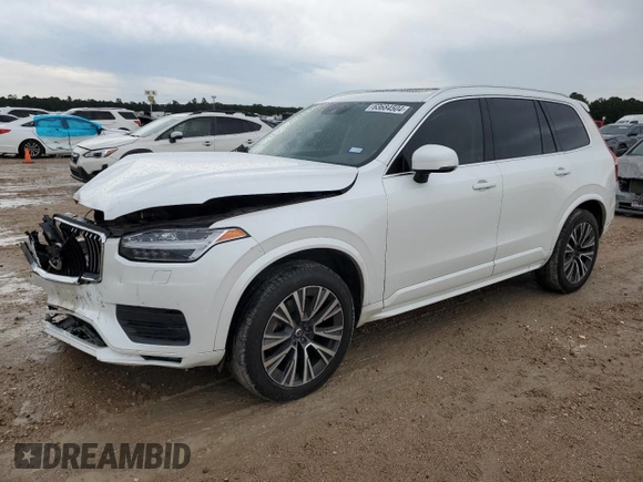 2021 Volvo XC90 Momentum with VIN YV4A221K4M1712065, listed as a Copart auction lot 63684504 with 72,537 mi miles and Salvage Title. Bid and sale history available at carsss.com. Image 1.