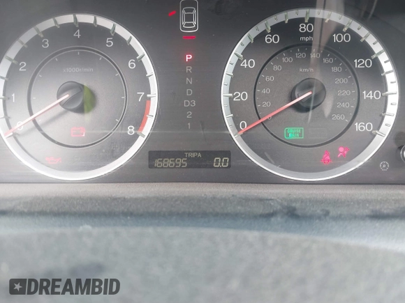 2011 Honda Accord EX with VIN 1HGCS1B72BA016142, listed as a IAAI auction lot 41286679 with 168,695 mi miles and . Bid and sale history available at DreamBid. Image 7.