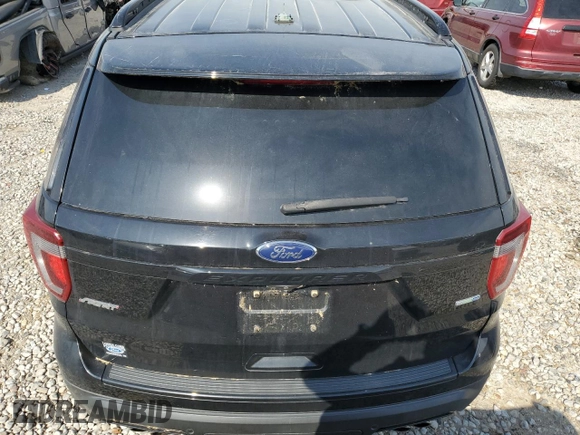 2018 Ford Explorer Sport z VIN 1FM5K8GT2JGC47958, wystawiony jako Copart lot #52446025 z przebiegiem 74 610 mil mil oraz Szkoda całkowita • Salvage title. Historia ofert i sprzedaży dostępna na DreamBid. Obrazek 6.