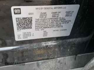 2023 Cadillac XT4 AWD Luxury with VIN 1GYFZBR41PF173271, listed as a Copart auction lot 87267374 with 19,112 mi miles and Salvage Title. Bid and sale history available at carsss.com. Image 13.