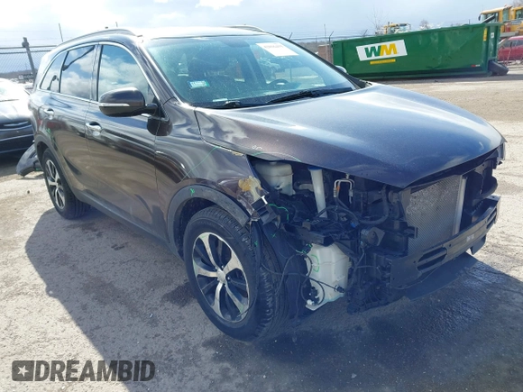 2016 Kia Sorento EX with VIN 5XYPHDA18GG039543, listed as a IAAI auction lot 42016459 with 64,121 mi miles and . Bid and sale history available at DreamBid. Image 1.