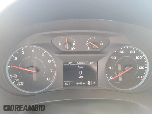 2023 Chevrolet Malibu RS with VIN 1G1ZG5ST6PF253170, listed as a Copart auction lot 52100645 with 19,005 mi miles and Salvage Title. Bid and sale history available at DreamBid. Image 9.