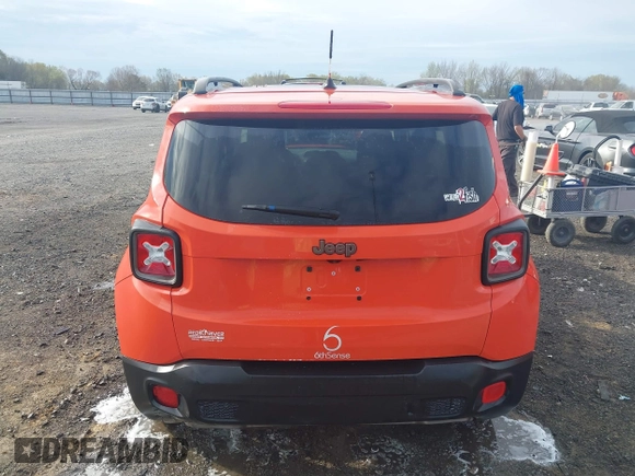 2016 Jeep Renegade Latitude with VIN ZACCJABT5GPE31204, listed as a IAAI auction lot 41828985 with 162,684 mi miles and . Bid and sale history available at DreamBid. Image 16.