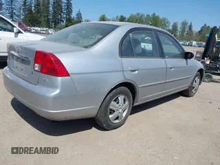 2003 Honda Civic LX with VIN JHMES16523S001747, listed as a IAAI auction lot 42126533 with 145,881 mi miles. Bid and sale history available at carsss.com. Image 4.